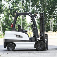 Chariot élévateur électrique à batterie lithium 2,5 tonnes, charge rapide, longue autonomie, chariot élévateur contrepoids
