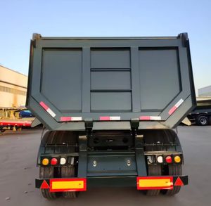 Nouvelle semi-remorque benne basculante automatique diesel en U avec design simplifié réduisant la résistance au vent et la consommation de carburant - Product Image 2