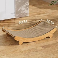 Lit de grattage pour chat en sisal naturel, multi-tailles, sans poussière, construction durable, pour intérieur, fournitures pour animaux de compagnie, vente en gros
