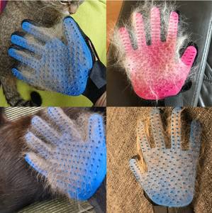 Verbesserter Tierpflege-Handschuh – Sanfte Enthaarungsbürste für Katzen und Hunde aus TPR-Material, Haarentferner, Lagerware, Badezubehör - Product Image 2