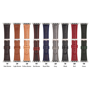 Creeda — bracelet de montre en <span class=keywords><strong>cuir</strong></span>, pour <span class=keywords><strong>Apple</strong></span> - Product Image 2