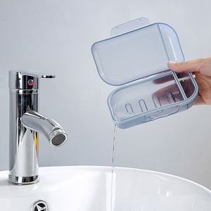 Hot Selling Case With Lid <b>Bar</b> Holder for <b>Shower</b> Bathroom and Kitchen Sinks Travel Soap Dish - Product Image 4