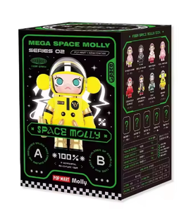 Figurines POP MART MEGA SPACE <span class=keywords><strong>MOLLY</strong></span> 100% SERIES 02-B authentiques, boîte mystère, jouets, poupées, figurines d'action mignonnes, décorations de bureau, cadeau - Product Image 6