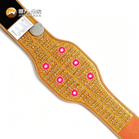 Jiwan Lejia - Cinturón Lumbar Térmico de Germanio y Turmalina con Fotones LED para Recuperación y Uso en Estudio