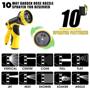 100ft Expandable with Latex Aluminium & Metal Connector Watering Hoses for Outdoor Gardening - Product Image 4