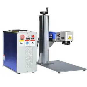 100W Fiber Laser Marking Machine 3D Fiber Laser Engraver.