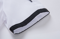 100% Polyester Restaurant cuisine restauration cuisinier veste hôtel serveur serveuse café uniformes cuisine Chef vêtements de travail chemise