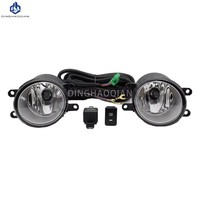 1 Juego de Faros Antiniebla para Toyota Corolla Fielder AXIO 2007 2008 2009, Kit de Faros Antiniebla para Automóvil con Arnés, Bombilla e Interruptor