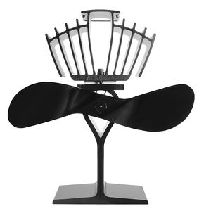 พัดลมเตาไม้2ใบใช้พลังงานความร้อนขนาดใหญ่พัดลมเตาไม้ - Product Image 2