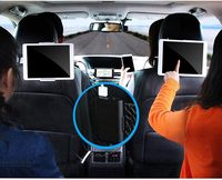 Chargeur de voiture électrique à prix d'usine pour siège arrière, 4 ports PD à charge rapide QC3.0 15W/18W, compatible caméra, en ABS+PC