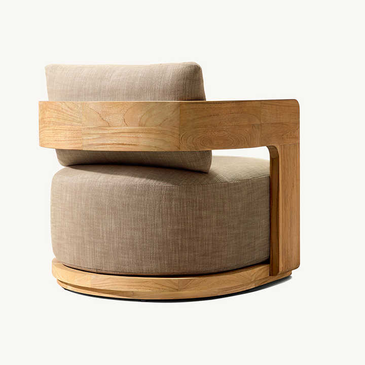 Luxury Teak Wood Outdoor Furniture Garden Sofa Set Teak Hotel Patio