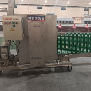 Le fumier de poulailler à haute pression nettoie l'équipement Machine de nettoyage de plancher de latte de ferme de volaille laveuse automatique - Product Image 2