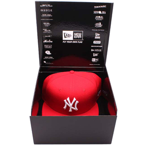 wholesale custom fashion magnetic cap box gift box hat cardboard box packaging