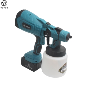 Haute qualité en gros personnalisé <span class=keywords><strong>pas</strong></span> <span class=keywords><strong>cher</strong></span> sans fil 21V Li-ion batterie maison portable jardin outils électriques <span class=keywords><strong>peinture</strong></span> pistolet - Product Image 3
