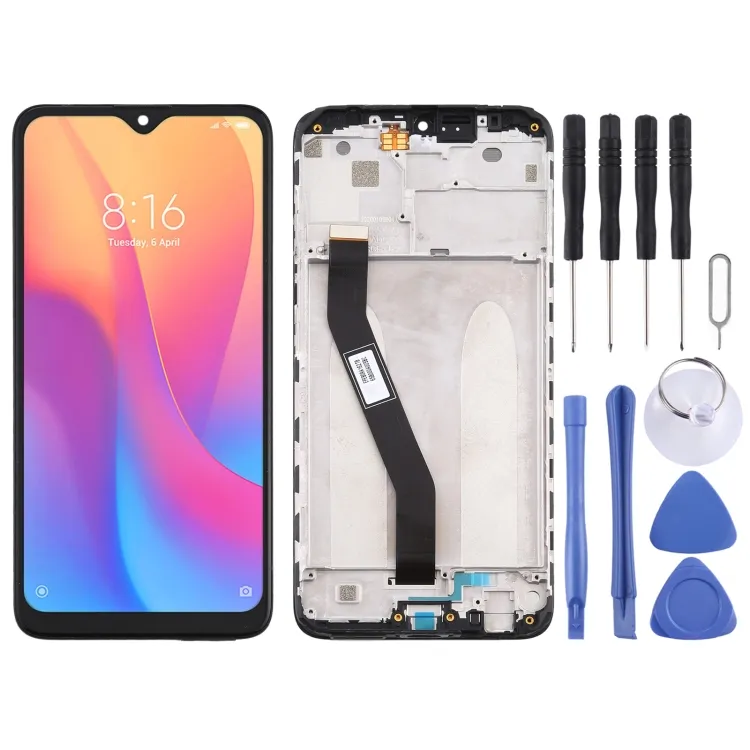 Màn hình LCD TFT cho Xiaomi Redmi 8A / 8 / 8A kép/8A Pro với Bộ số hóa lắp ráp Đầy Đủ (màu đen)