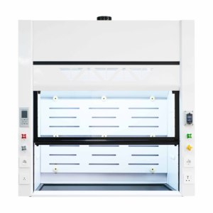 La ventola di scarico della cappa chimica di laboratorio è posizionata sul <span class=keywords><strong>tavolo</strong></span> da laboratorio/panca facile da configurare facile da progettare - Product Image 2