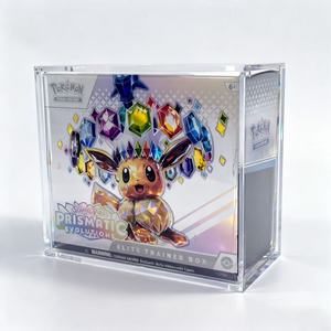 99% UV bảo vệ etb Acrylic trường hợp Elite huấn luyện viên hộp hiển thị trường hợp từ đóng cửa hộp bảo vệ cho TCG UPC Booster bó - Product Image 1