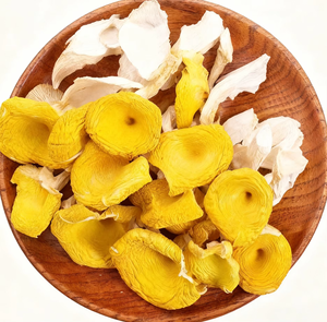 Offerta Speciale: Funghi Chanterelle Selvatici Essiccati Biologici del Yunnan, Girolle Dorati Disidratati all'Ingrosso - Product Image 1
