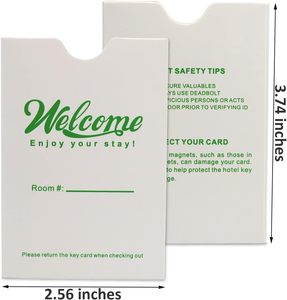 13.56mhz ISO14443 imprimable MIFARE Classic EV1 1K hôtel Motel PVC RFID carte-clé avec enveloppes vertes Saflok, Onity,<span class=keywords><strong>Miwa</strong></span> - Product Image 5