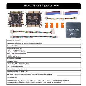 Torre de Vuelo F722 FC Plug-in O4 Digital Analógica BLS32 60A 6S para Drones de Carreras FPV, Hecho en China - Product Image 6