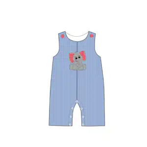 यिहुई हॉट ग्रीष्मकालीन उत्पाद नए शिशु लड़के के कपड़े स्लीवलेस स्लीपसूट बेबी रोम्पर्स 3-24 महीने के कपड़े मुद्रित