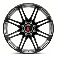 Jantes de camion forgées Z101 ETHER ZL8 Deep Convance Polies/Noires Fraisées 22x12 ET-50 24x14 pour Ford F150 Jeep Toyota Chevrolet