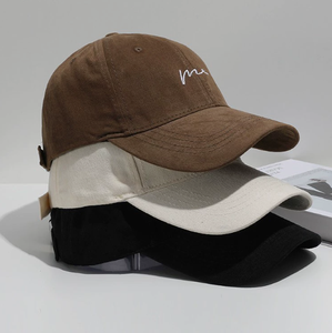 Casquette de baseball minimaliste brodée en coton délavé unisexe, style décontracté pour le quotidien - Product Image 5