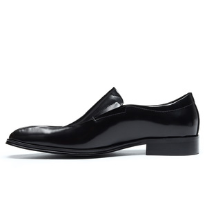 Zapatos de Vestir Negros de Charol con Punta Puntiaguda para Hombre, Estilo Profesional, Antideslizantes, con Suela de Goma, Venta al por Mayor - Product Image 3