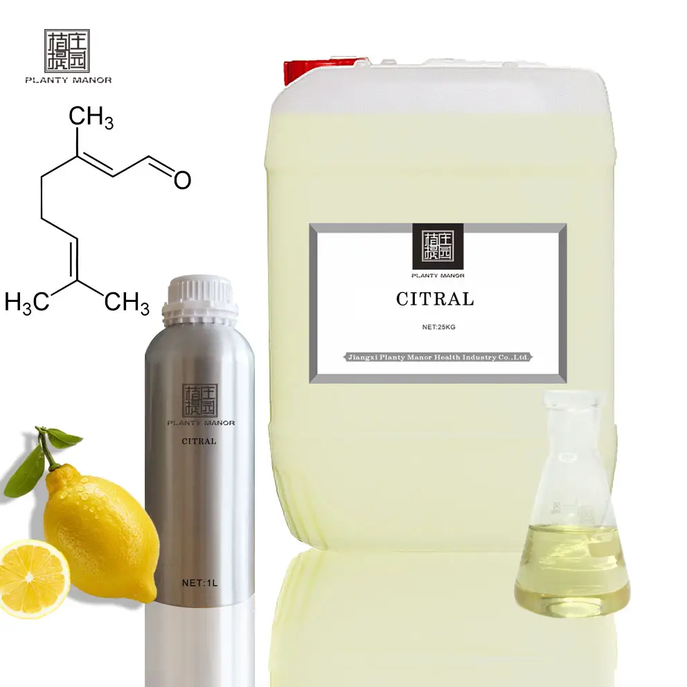 Favore di Fragranza Naturale Citrale Olio con il Limone Aroma