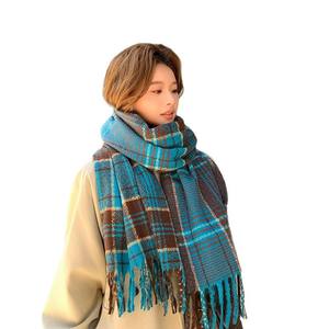 Écharpe châle en fausse fourrure de style japonais <span class=keywords><strong>Vitto</strong></span>, même dimension que TikTok, fraîche, rétro, chaude, pour couple, assortie à tout - Product Image 5