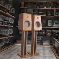 Boîte de haut-parleurs en bois OEM 6.5 pouces boîtier vide boîtier audio HiFi vide armoire de haut-parleurs personnalisés