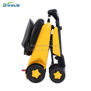 Scooter Eléctrico Plegable de Aluminio con Control Remoto de un Clic, Totalmente Automático, para Personas Mayores y con Discapacidad - Product Image 5
