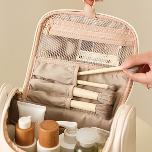 Водостойкий дорожный Органайзер большой вместимости для полноразмерных туалетных принадлежностей и косметической туалетной сумки для женщин - Product Image 3