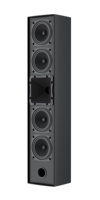 Speaker Kolom Profesional 250W untuk Ruang Rapat & Musik Latar, Array 4x4" dengan Tweeter Horn