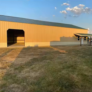 Chine prix d'usine chèvre moutons hangar ferme maison bâtiments vente centre commercial structures en acier pour le bétail et le stockage - Product Image 5