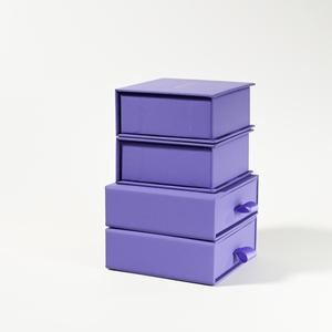 Caja de Embalaje de Joyería Ecológica con Cajón Deslizante, Caja de Almacenamiento de Cartón con Logotipo Personalizado y Espuma Protectora - Product Image 4
