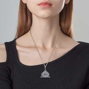 Erryshine-collar de plata de primera ley <span class=keywords><strong>con</strong></span> forma de <span class=keywords><strong>ojo</strong></span> de Diablo, colgante de plata de gyptian 925 - Product Image 5