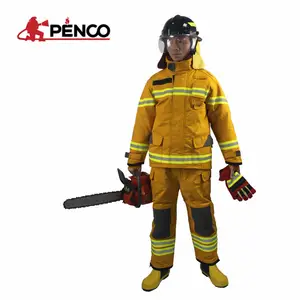بدلة مقاتلة للحريق, 469 PBI أقصى حماية EN 4 طبقات المقاتلة للحريق رجال الإطفاء بدلة إطفاء الحريق زي موحد