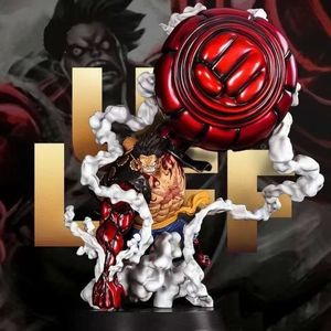 Éxito de Ventas Figura de <span class=keywords><strong>Anime</strong></span> GK Nika Luffy Puño Grande <span class=keywords><strong>One</strong></span> <span class=keywords><strong>Piece</strong></span> Fourth Gear Monkey D. Luffy 22 CM PVC Modelo de Dibujos Animados Ornamento en Caja para Regalo - Product Image 2
