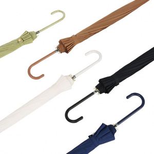 Classic 23-Inch 8K Golf <b>Umbrella</b> Customized Logo Leather Handle Semi-Automatic Auto Open for Advertising and Stores - Product Image 6