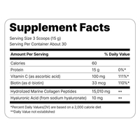 Le supplément hydrolysé de collagène de beauté sans gluten de haute qualité se dissout facilement sans saveur pour les produits en poudre de collagène marin