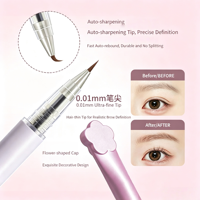 Pensil Alis Cair SiomeCidy 2 Warna Tahan Lama, Pena Tato Alis, Tahan Air, Penguat Alis