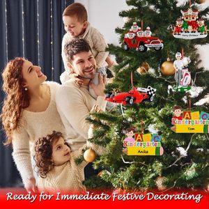 Première décoration de Noël du grand-père 2027 |   Grand-père personnalisé avec bébé - Product Image 5
