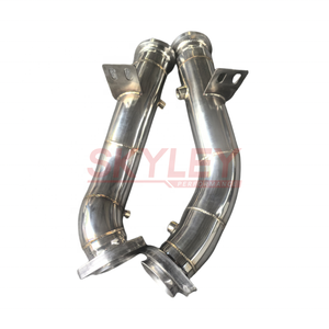 Đối với Mercedes Benz <span class=keywords><strong>Amg</strong></span> C43 E43 / E400 W205 M276 2015 ~ 2022 + 3.0t downpipes - Product Image 4