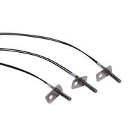 Termistor NTC 5K-100K con Brida, Sensor de Temperatura Fijo con Carcasa de Acero Inoxidable Impermeable IP66 para Aire Acondicionado Inteligente