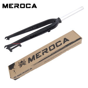Fourche avant en alliage d'aluminium pour VTT MEROCA 27,5 pouces et 26 pouces, compatible BMX avec tige droite - Product Image 4