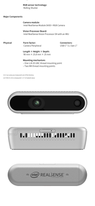 Intel realsense d435if chiều sâu máy ảnh 750nm Nir Lọc phiên bản - Product Image 6