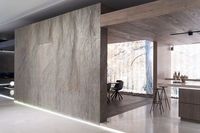 SH STONE 1mm pierre naturelle Ultra mince dalle marbre placage panneau mural carreaux de pierre flexibles pour la décoration murale extérieure