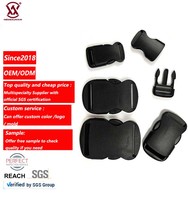 Boucle en plastique POM réglable et durable, écologique, 20 mm, 25 mm, 33 mm, 38 mm, à dégagement latéral, pour accessoires de sacs