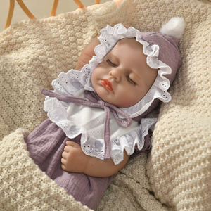 Nouveau style 40 cm Poupées en vinyle silicone pour nouveau-nés 16 pouces Poupées réalistes reborn pour filles Jouets pour enfants de 3 ans et plus - Product Image 5